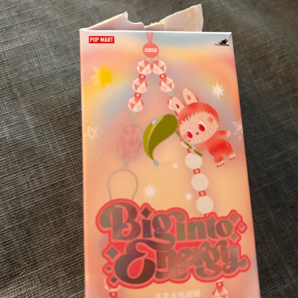 Pop Mart Big into Energy phone charm